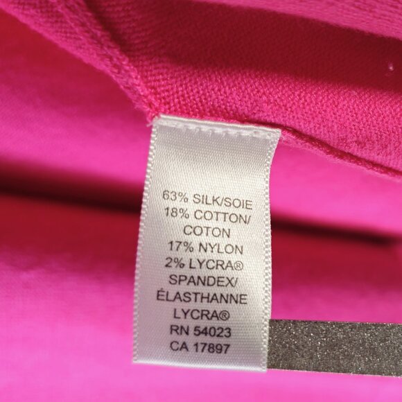 Banana Republic 3/4 Sleeve Cardigan Pink Medium - Picture 5 of 8